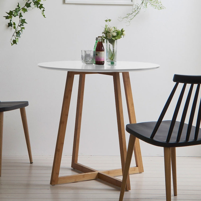 Round Two-Person Tea Table