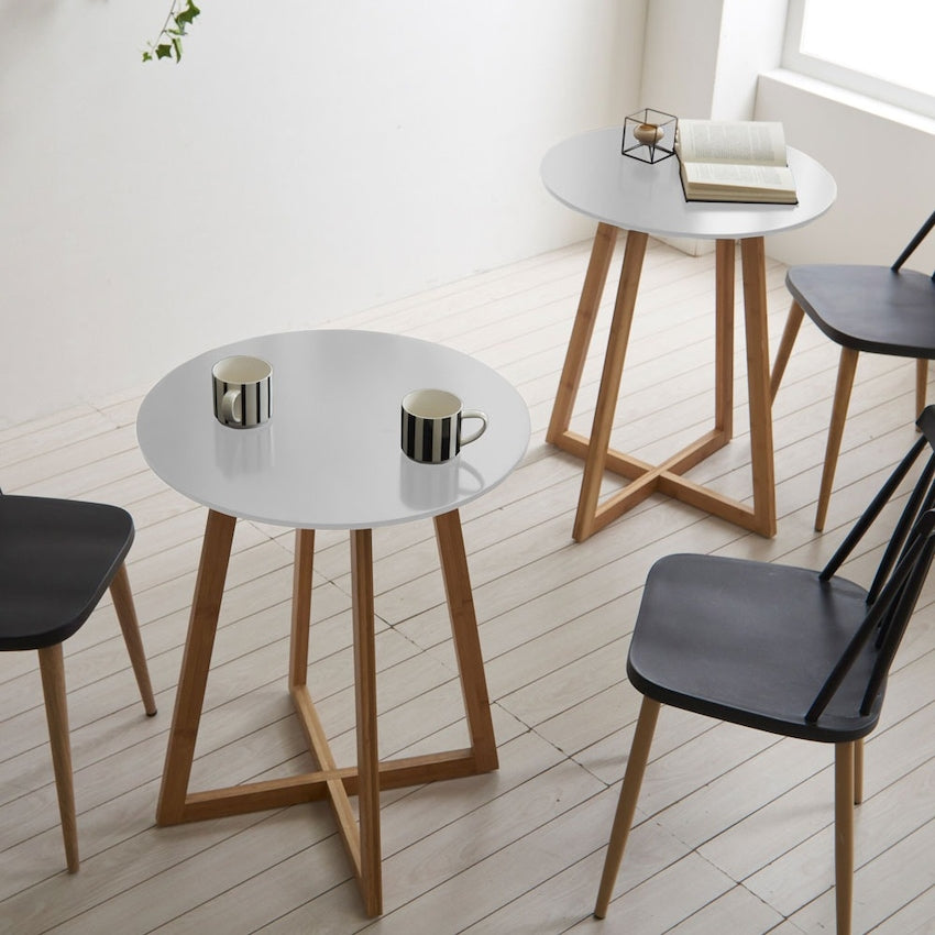 Round Two-Person Tea Table