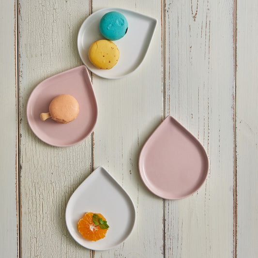 Onban Teardrop Dessert Plate - Single - detail view