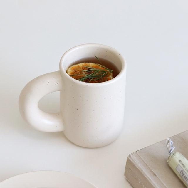 Stubby Speckled Mug