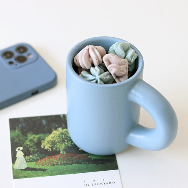 Stubby Speckled Mug