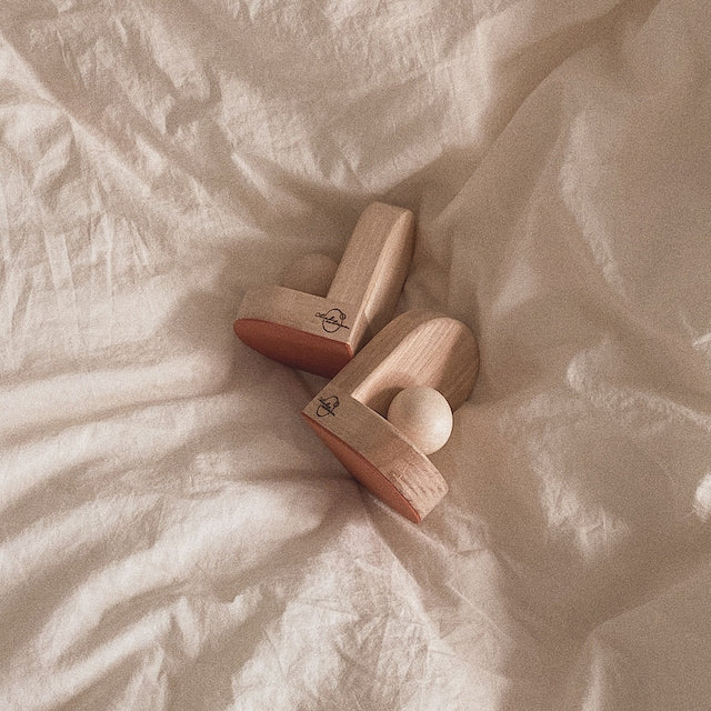 Wooden Bookends