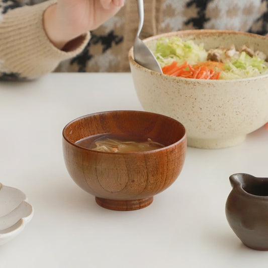 Acorn Wood Bowl - Large - detail view