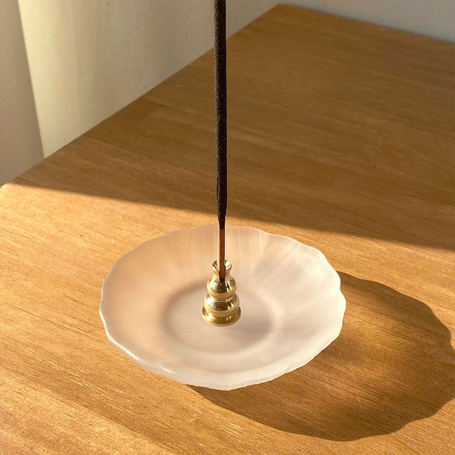 Milky Glass Accessory Tray