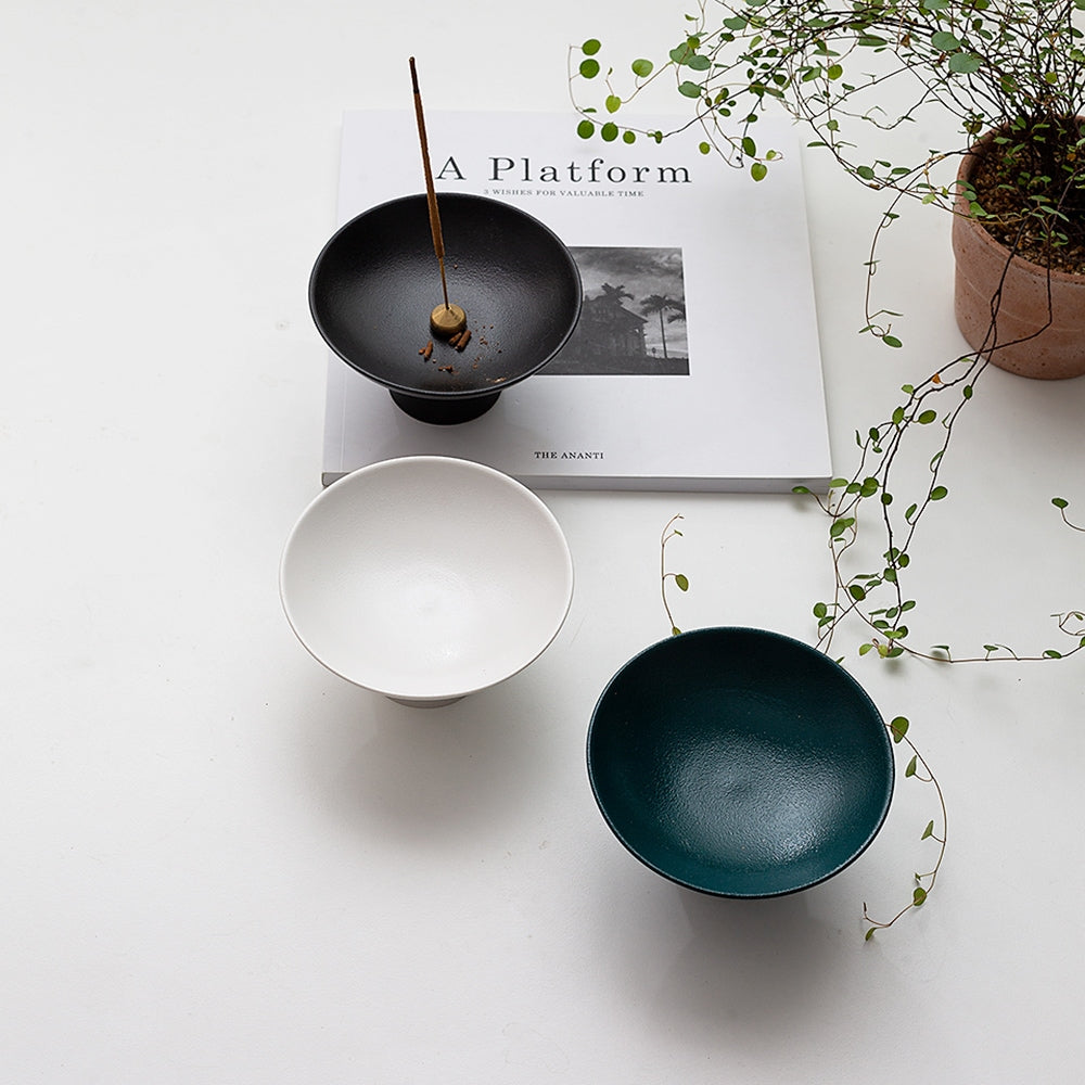 Ceramic Bowl Shaped Tray