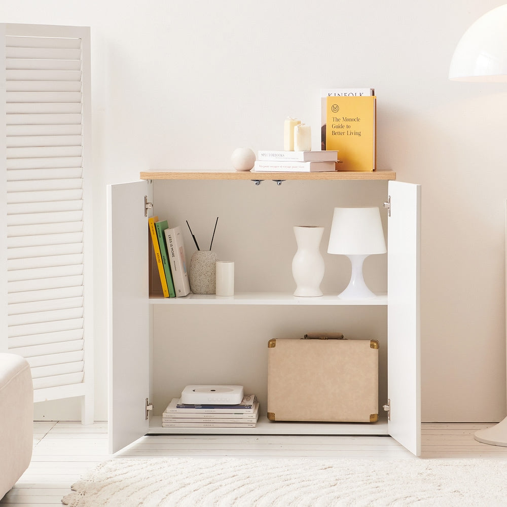Tall Cabinet with 2 Arch Doors