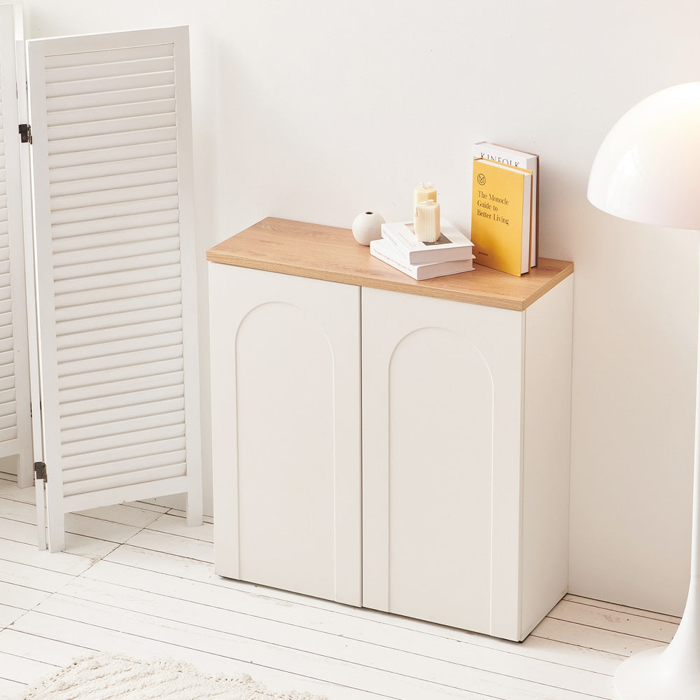 Tall Cabinet with 2 Arch Doors
