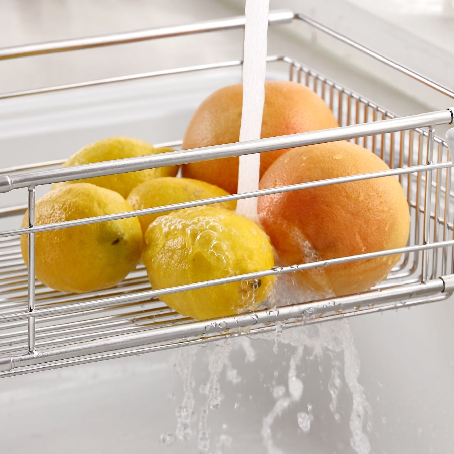 Adjustable Stainless Steel Dish Drying Rack