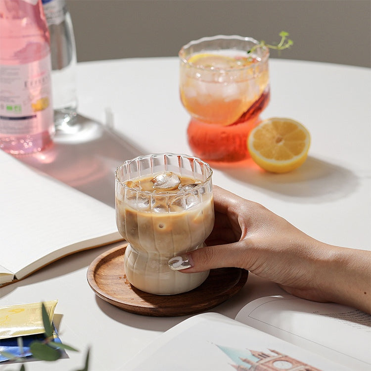 Ripple Glass Cup Set of 2