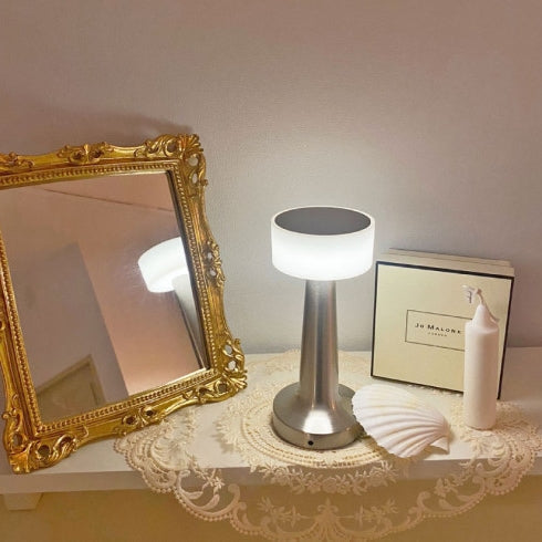 Chrome Touch Glow Lamp