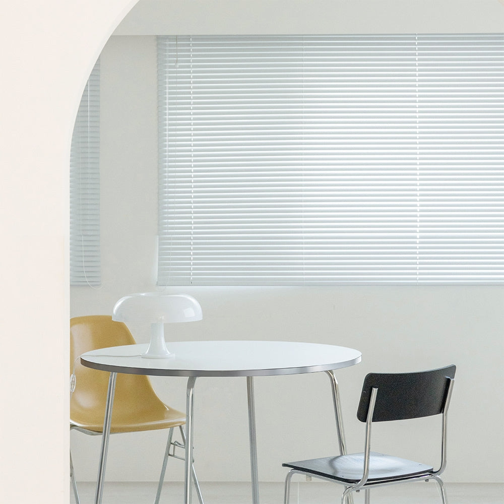 Round Chrome Dining Table