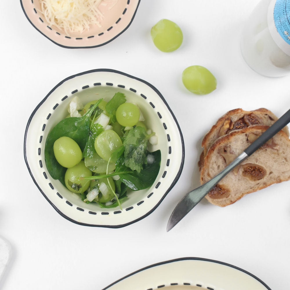 Black Stitch Cereal Bowl