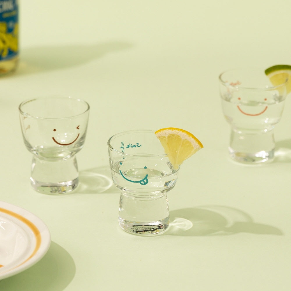 Smile Soju Glass Set of 6
