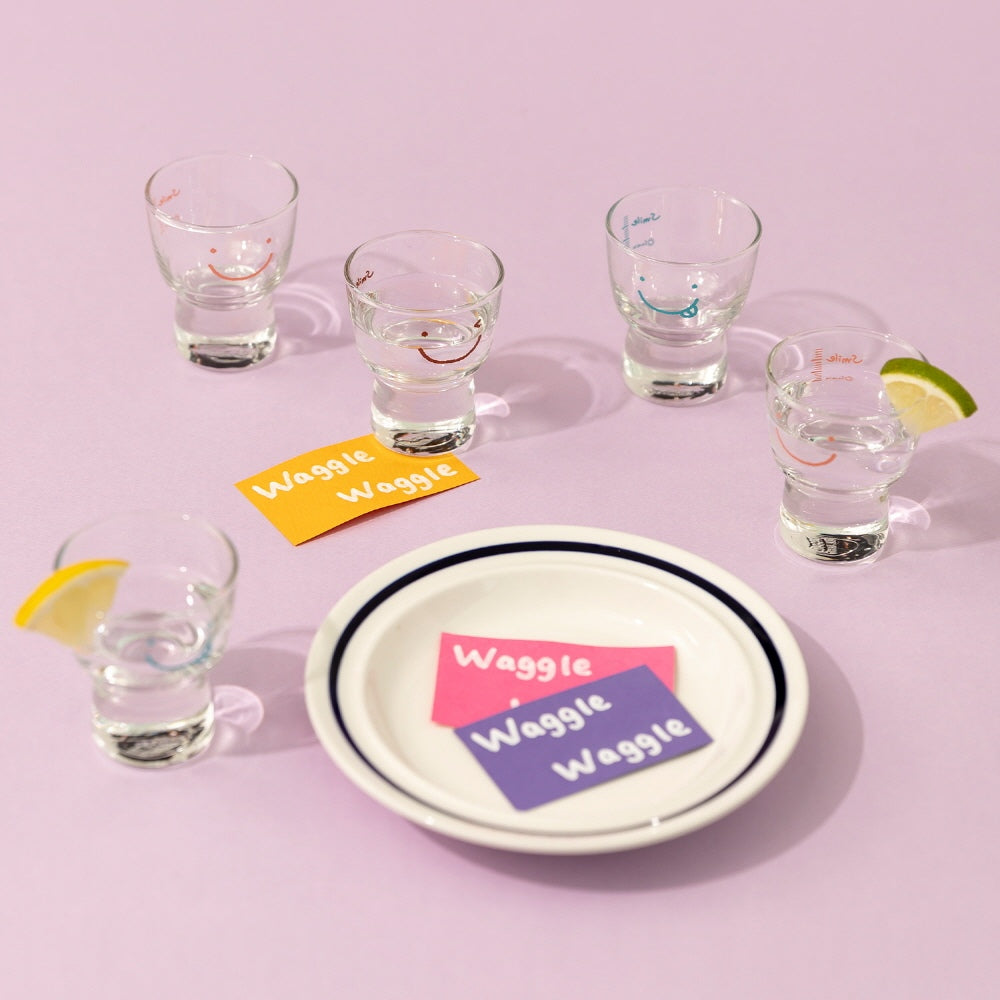 Smile Soju Glass Set of 6