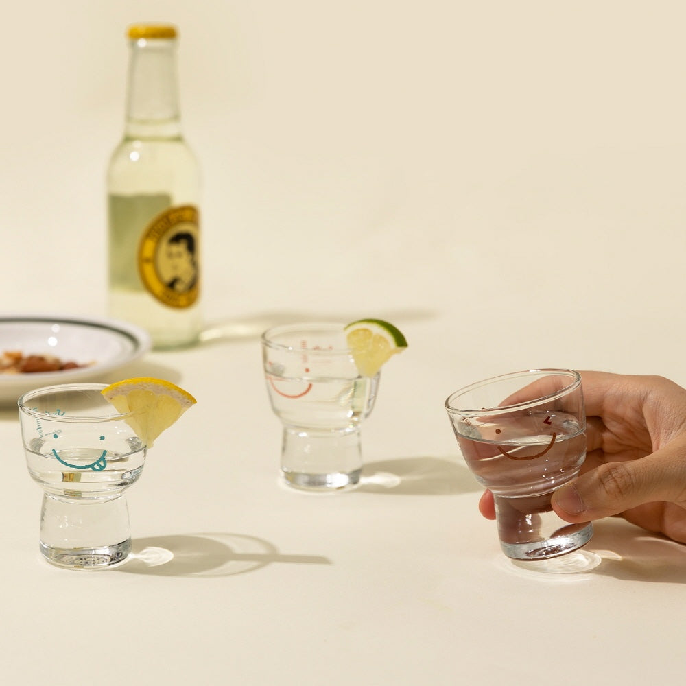Smile Soju Glass Set of 6