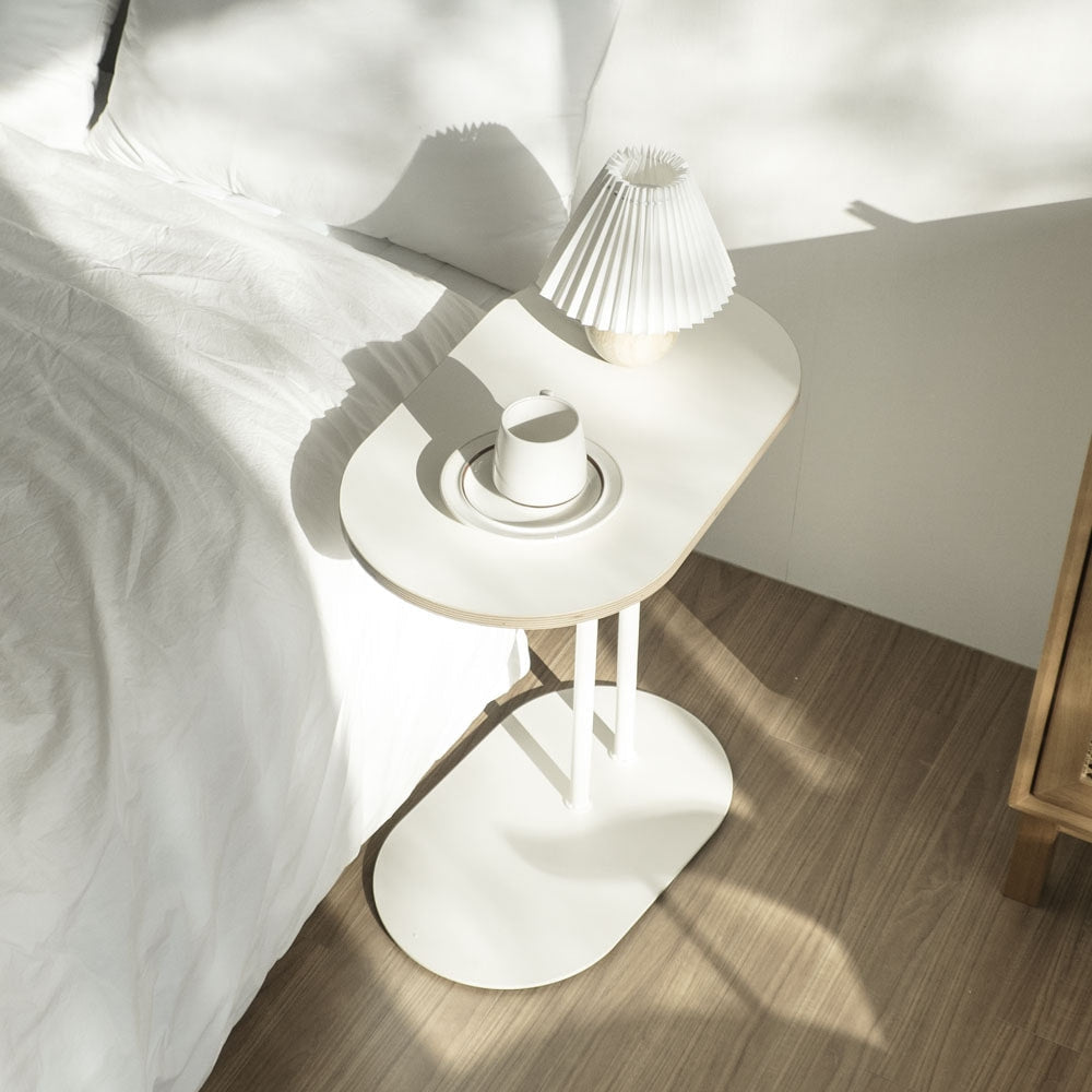 Slim C-Side Sofa Table
