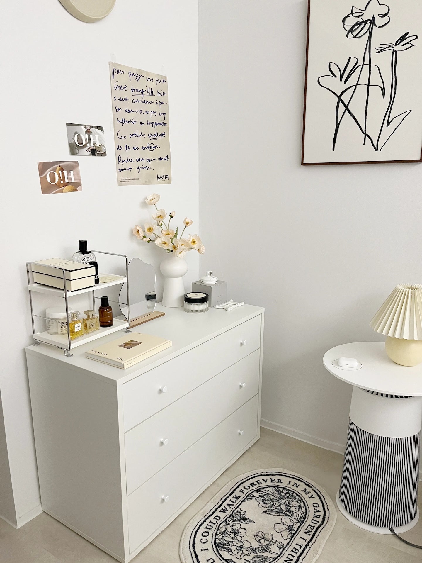 3-Drawer Storage Dresser