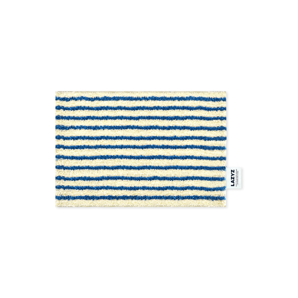 Striped Bath & Kitchen Rug