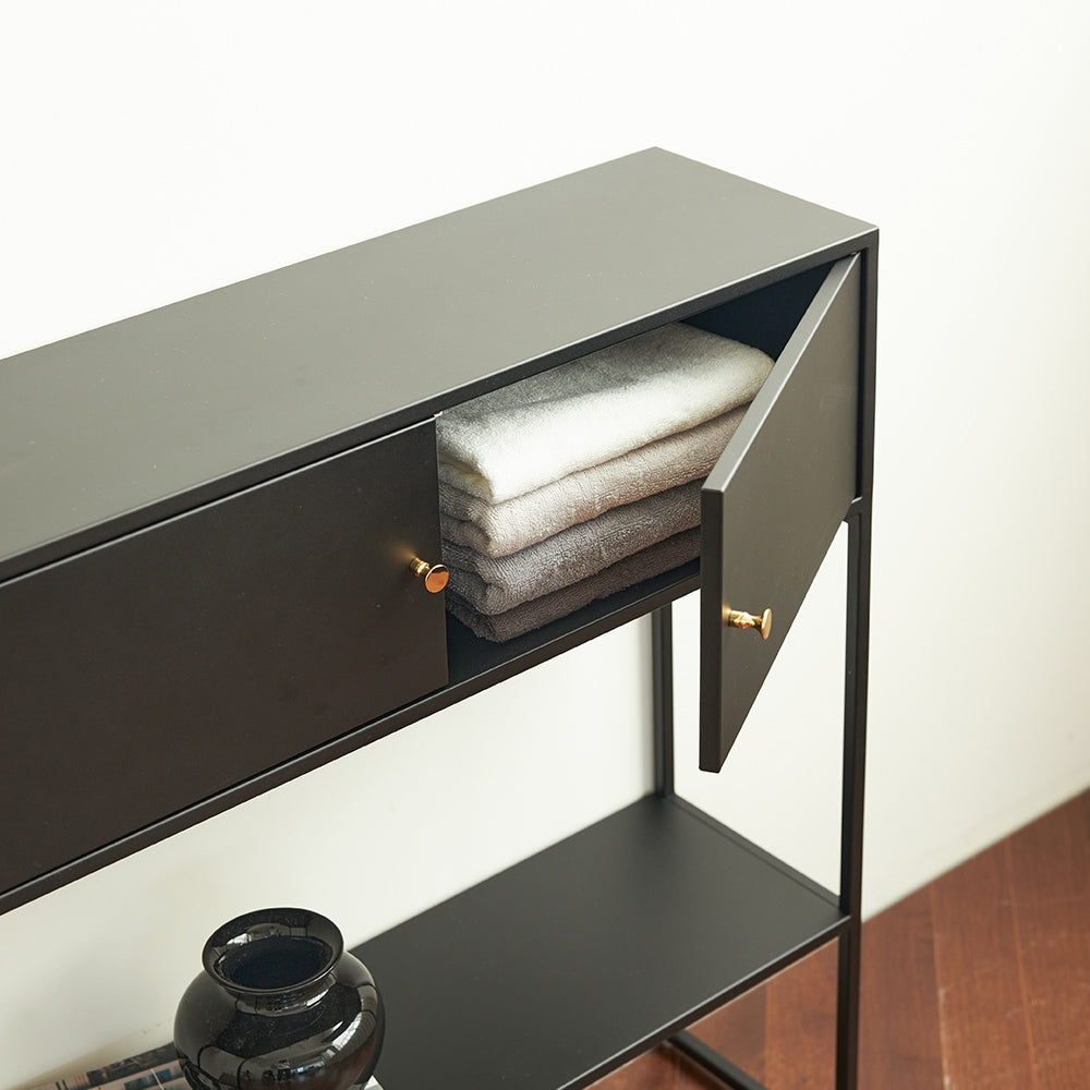 Slim Console Table with Storage