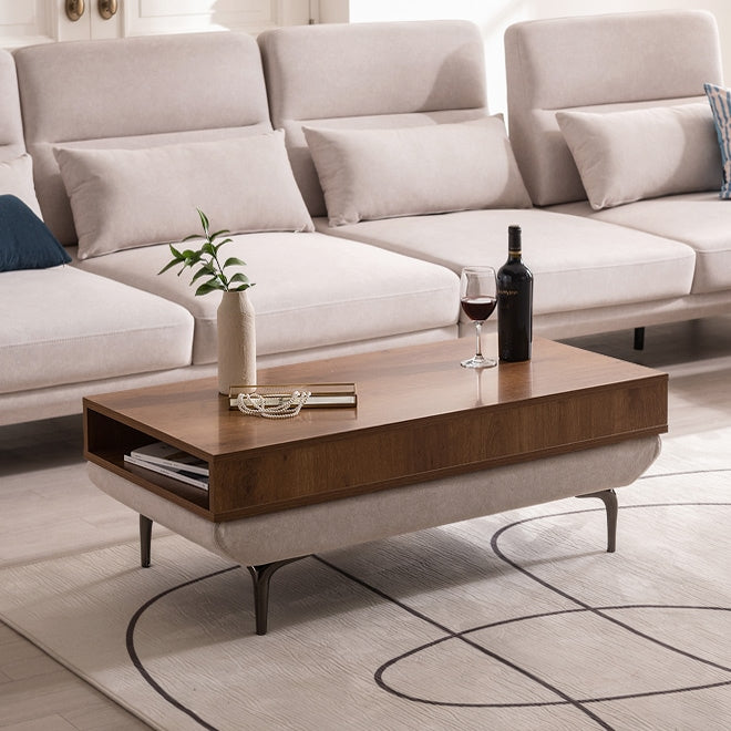 Fabric Storage Coffee Table