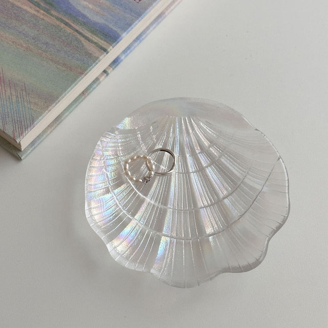 Iridescent Shell Tray