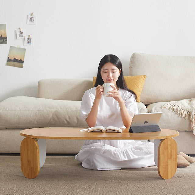 Louis Modular Foldable Wooden Coffee Table