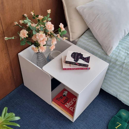Multipurpose Cube Storage Table