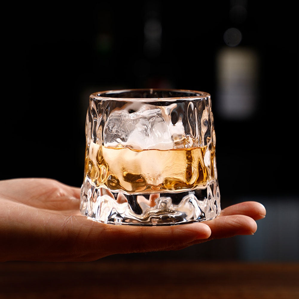 Whiskey Glass & Coaster Set