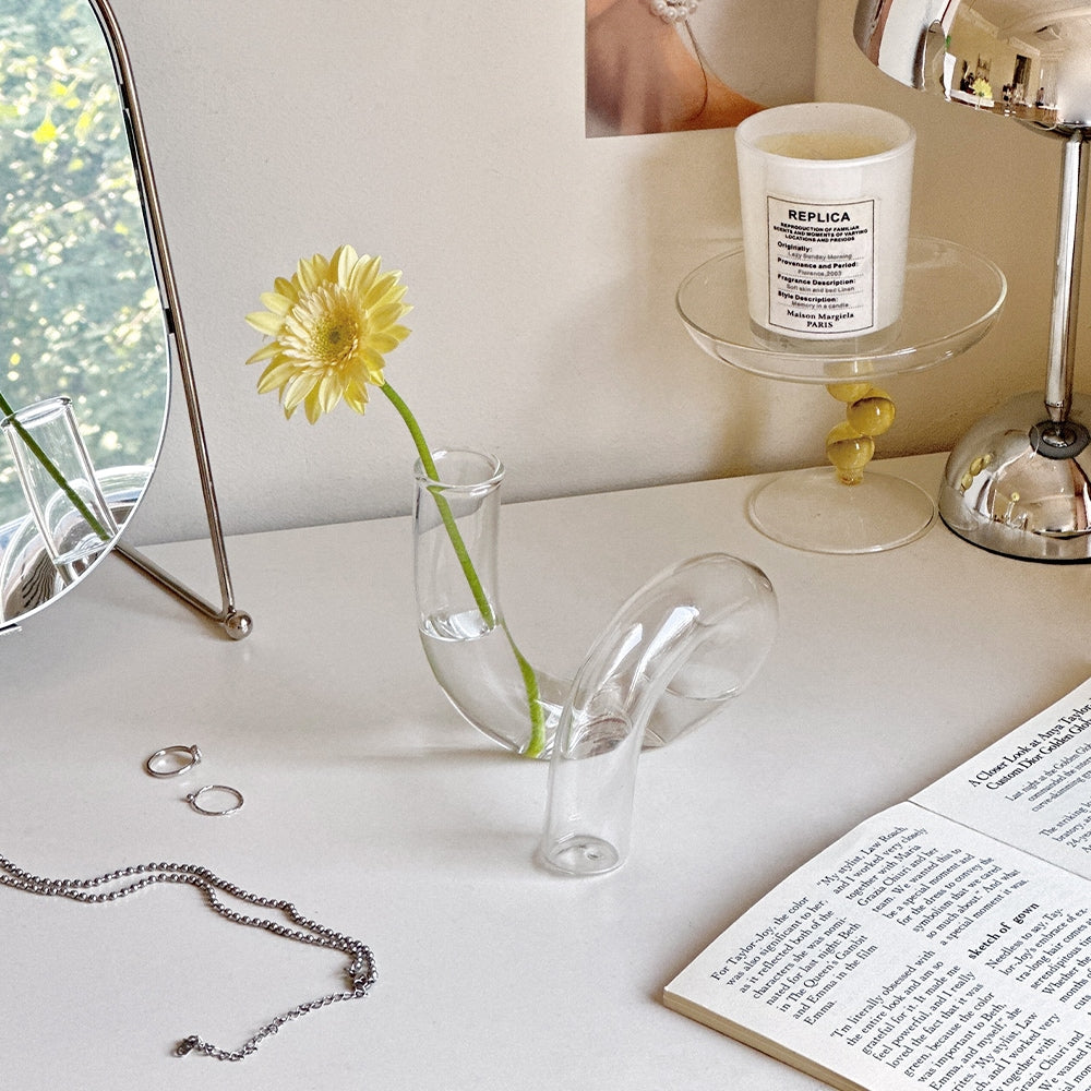 Glass Pipe Vase