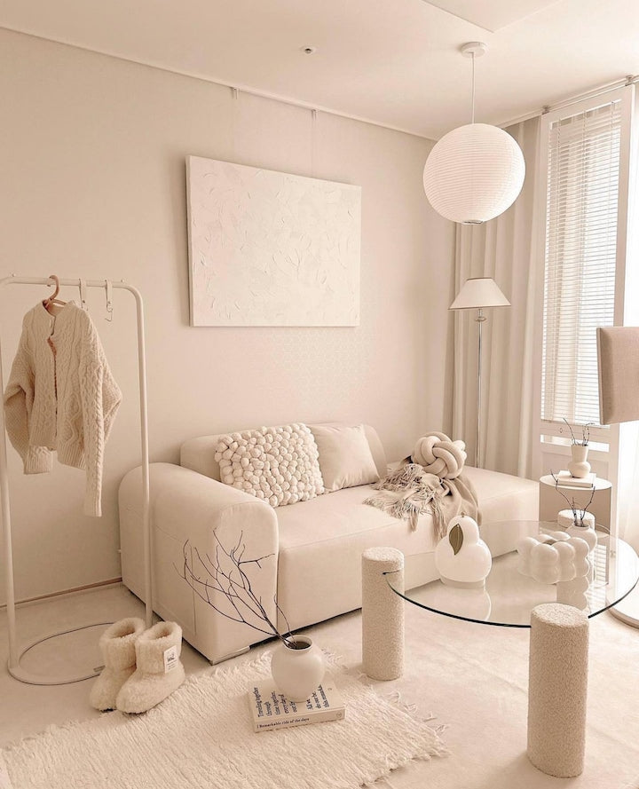 Modern Modular Sofa with Ottoman