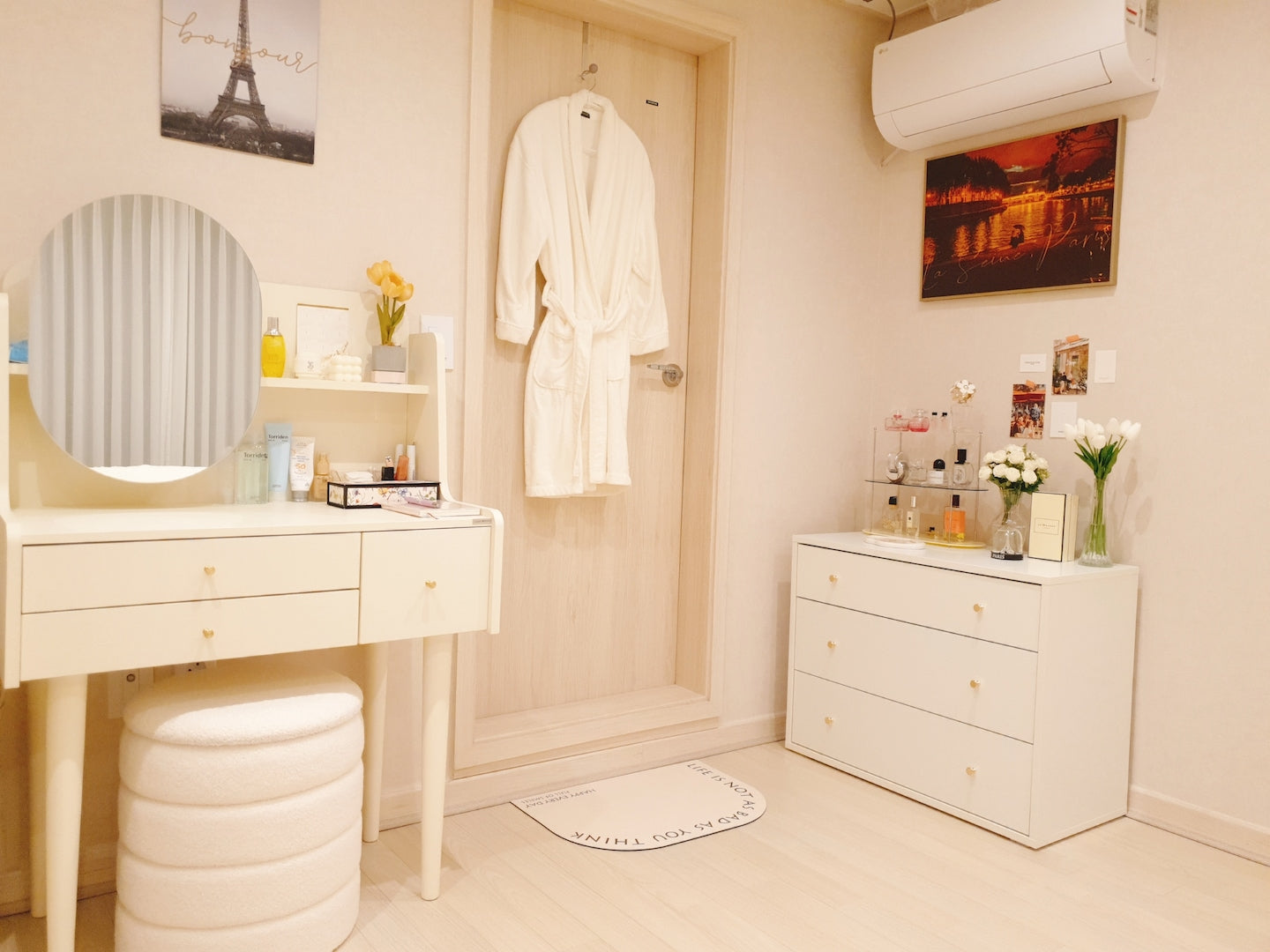 3-Drawer Storage Dresser