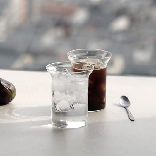 Y-Shaped Glass Cup Set of 2