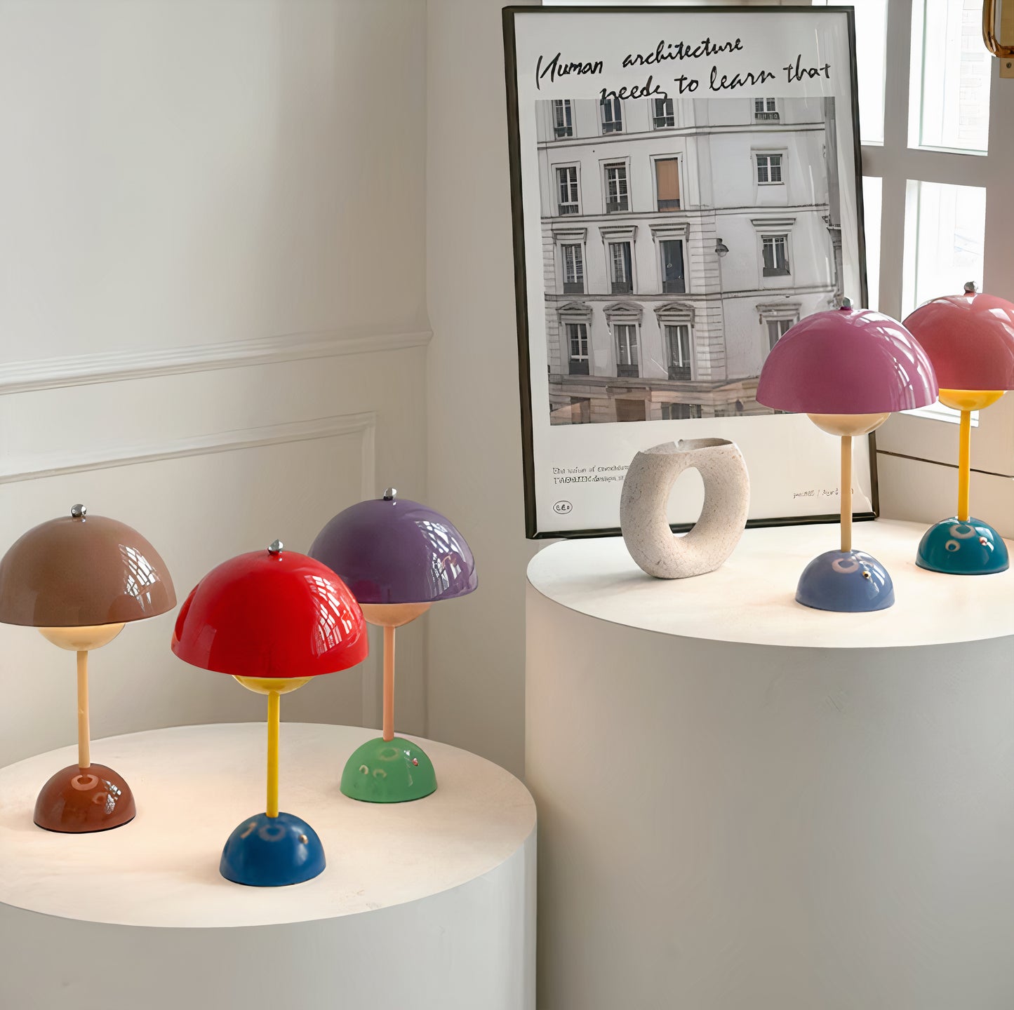 Candy Pop Mushroom Lamp - Cordless