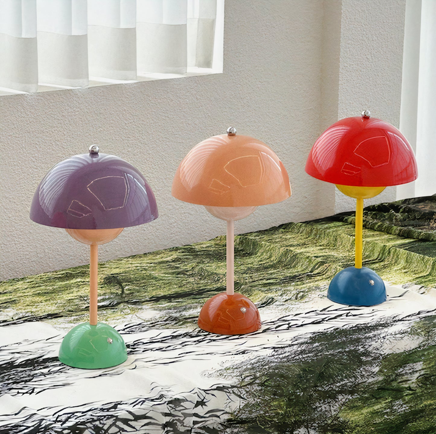 Candy Pop Mushroom Lamp - Cordless