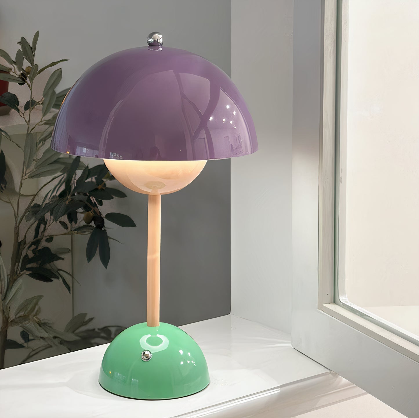 Candy Pop Mushroom Lamp - Cordless