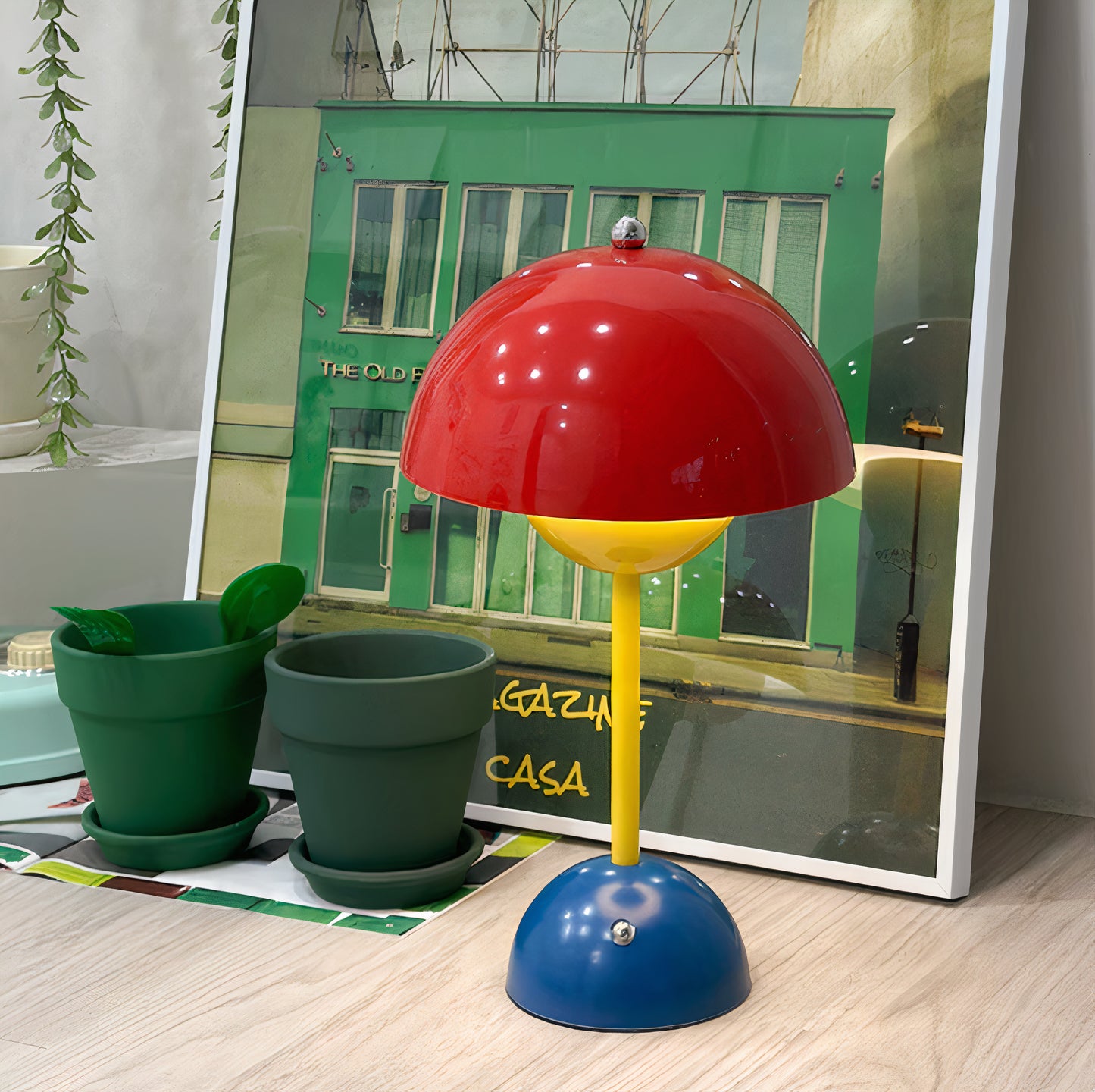 Candy Pop Mushroom Lamp - Cordless