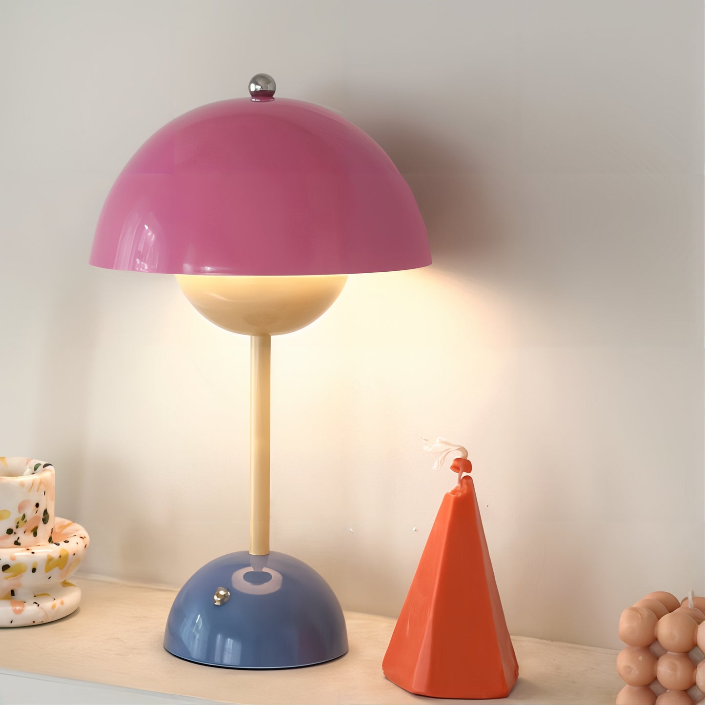 Candy Pop Mushroom Lamp - Cordless