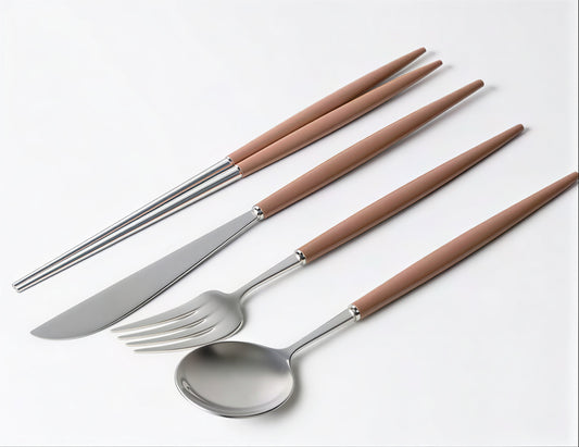 Bijou Minimal Dinner Cutlery Set (4-Piece)
