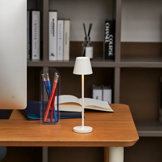 White LED Rechargeable Table Lamp