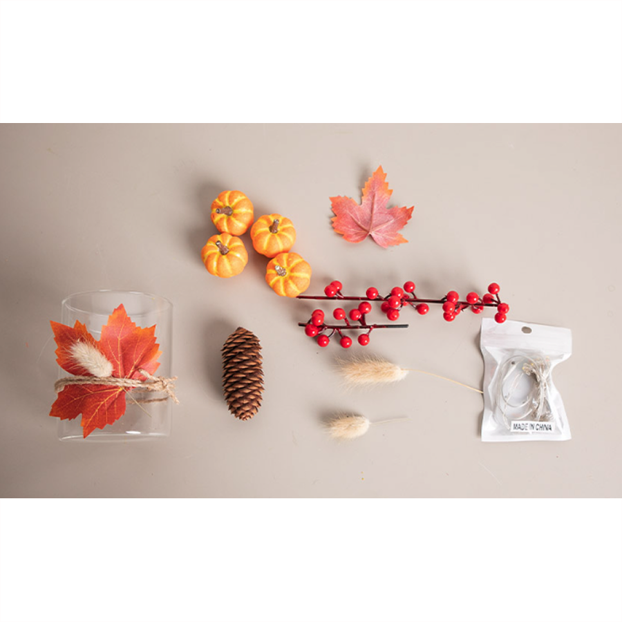 Autumn Glow LED Centerpiece