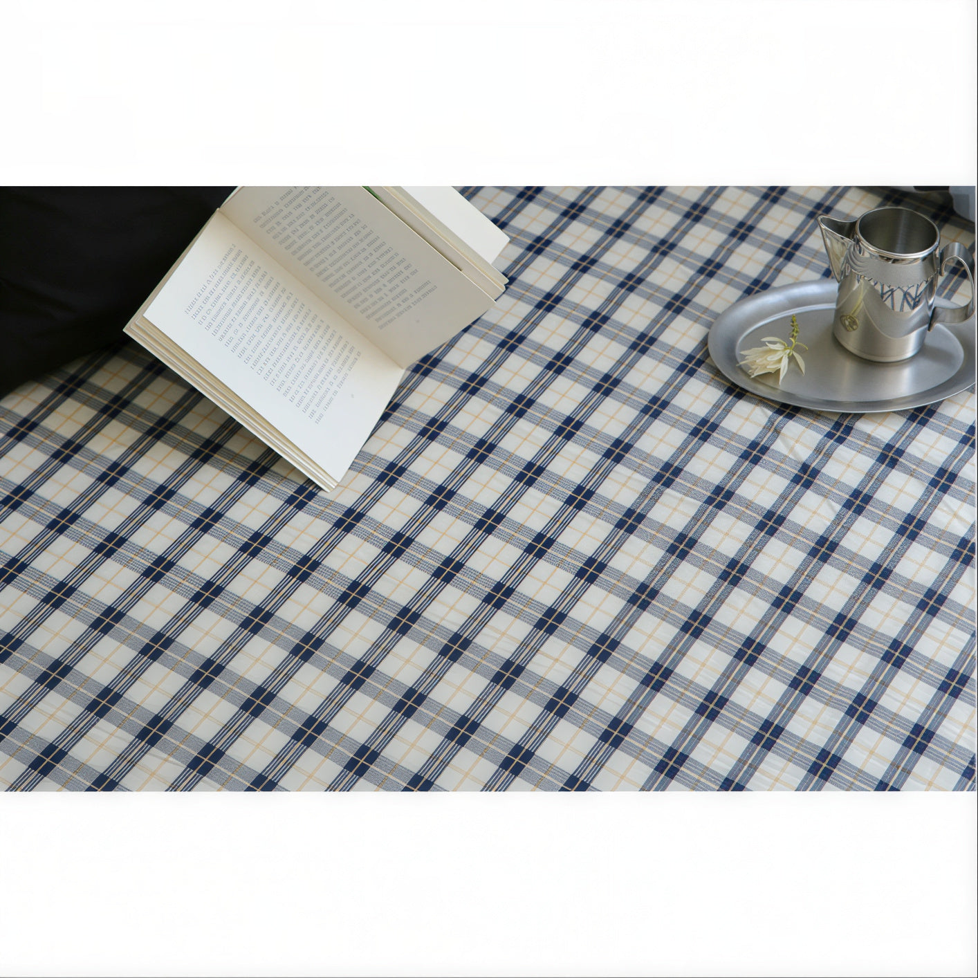 Vintage Check Cotton Mattress Fitted Sheet - image 6 of 6