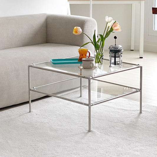 Modular Glass Accent Table