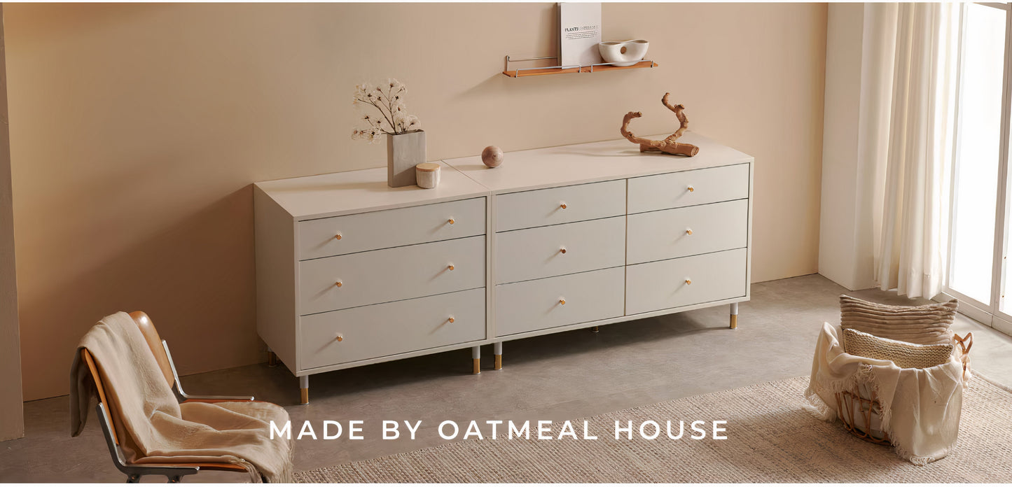 3-Drawer Storage Dresser