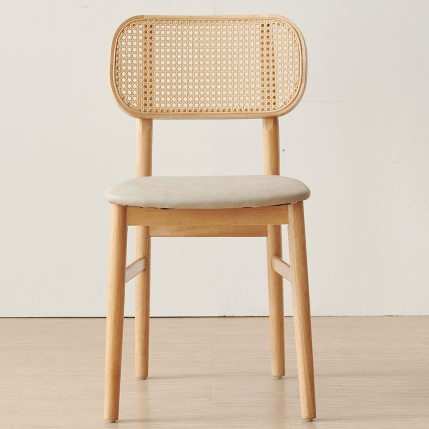 Rattan Back Dining Chair