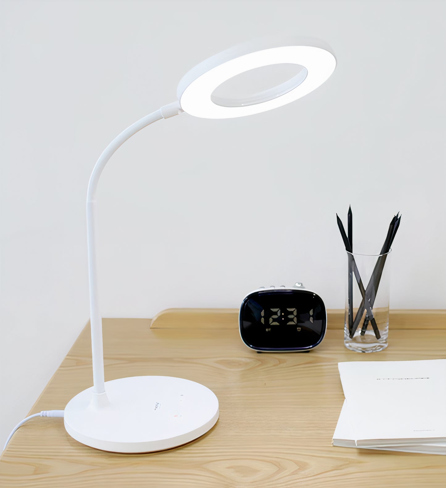 LED Ring Desk Lamp