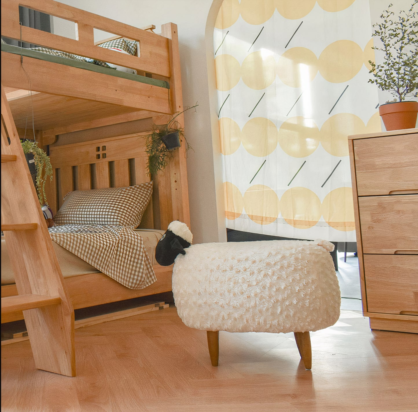 Cute Sheep Stool