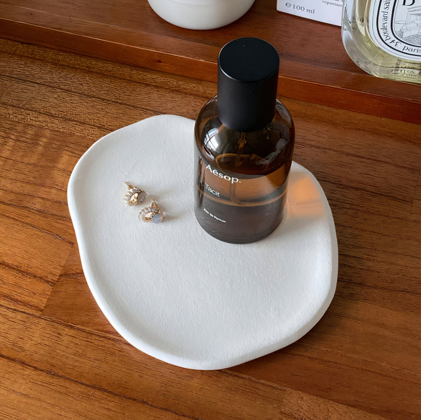 Flat Porcelaine Tray