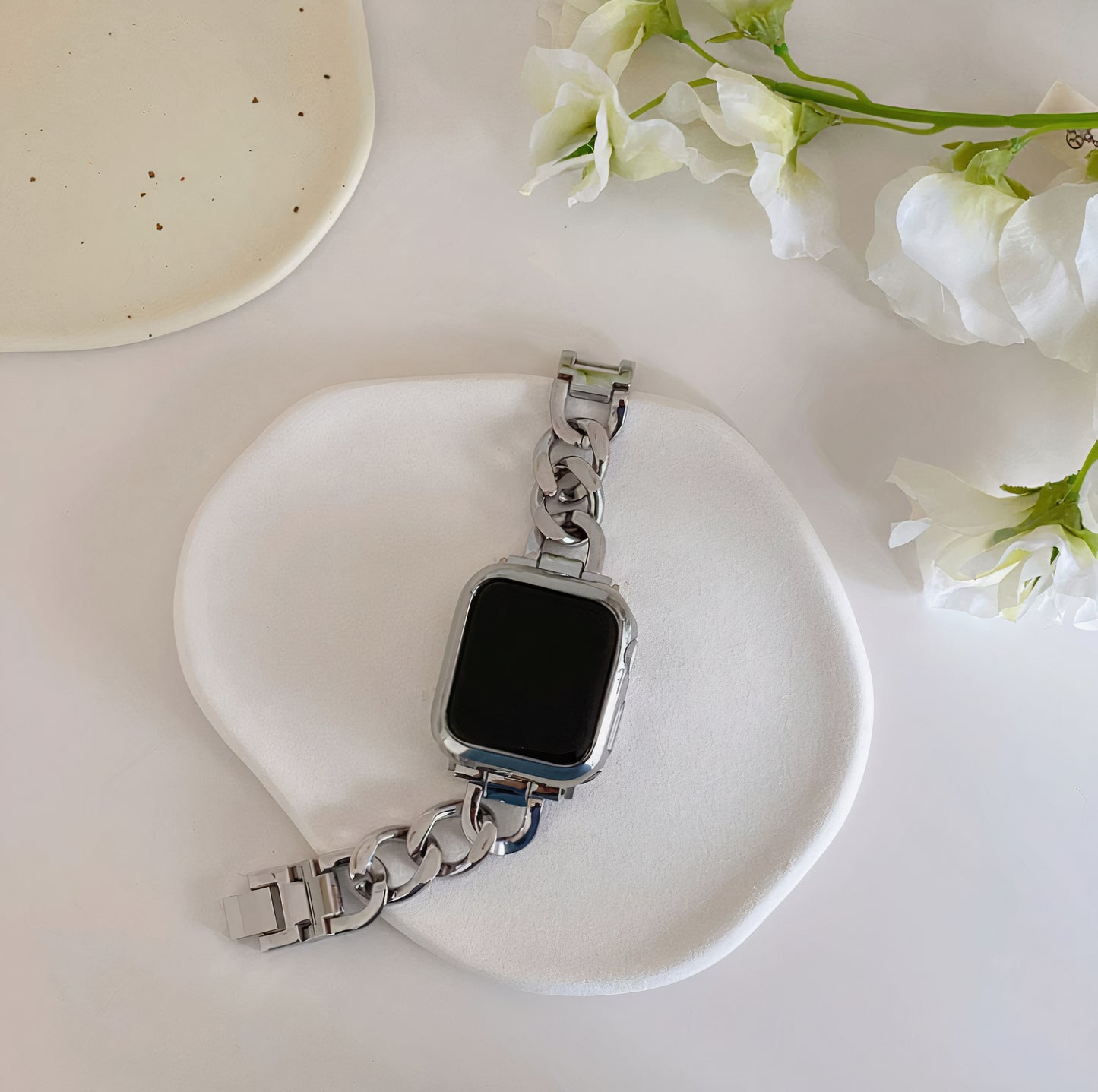Flat Porcelaine Tray