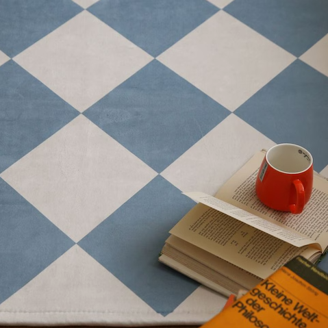 Two-Tone Modern Area Rug