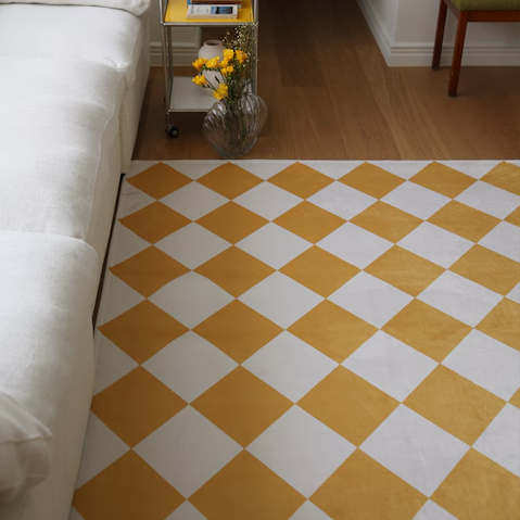 Two-Tone Modern Area Rug